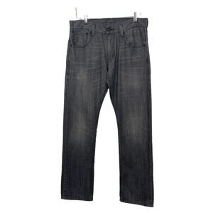 Levi’s 514 Gray Wash Slim Straight Jeans 32 x 32
